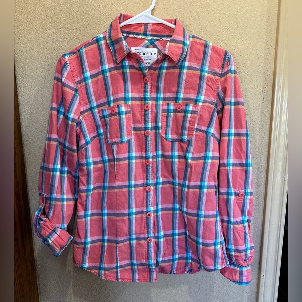 Aeropostale Women’s Button Down Shirt Size Medium